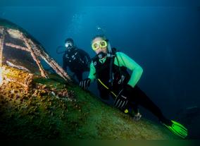 Diving Enthusiasts come have fun with the Worlds Largest Underwater Theme Park of Bahrain