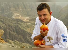 Have an unforgettable dining experience with royal wedding chef Nikolaos Koulousias at Anantara Al Jabal Al Akhdar Resort