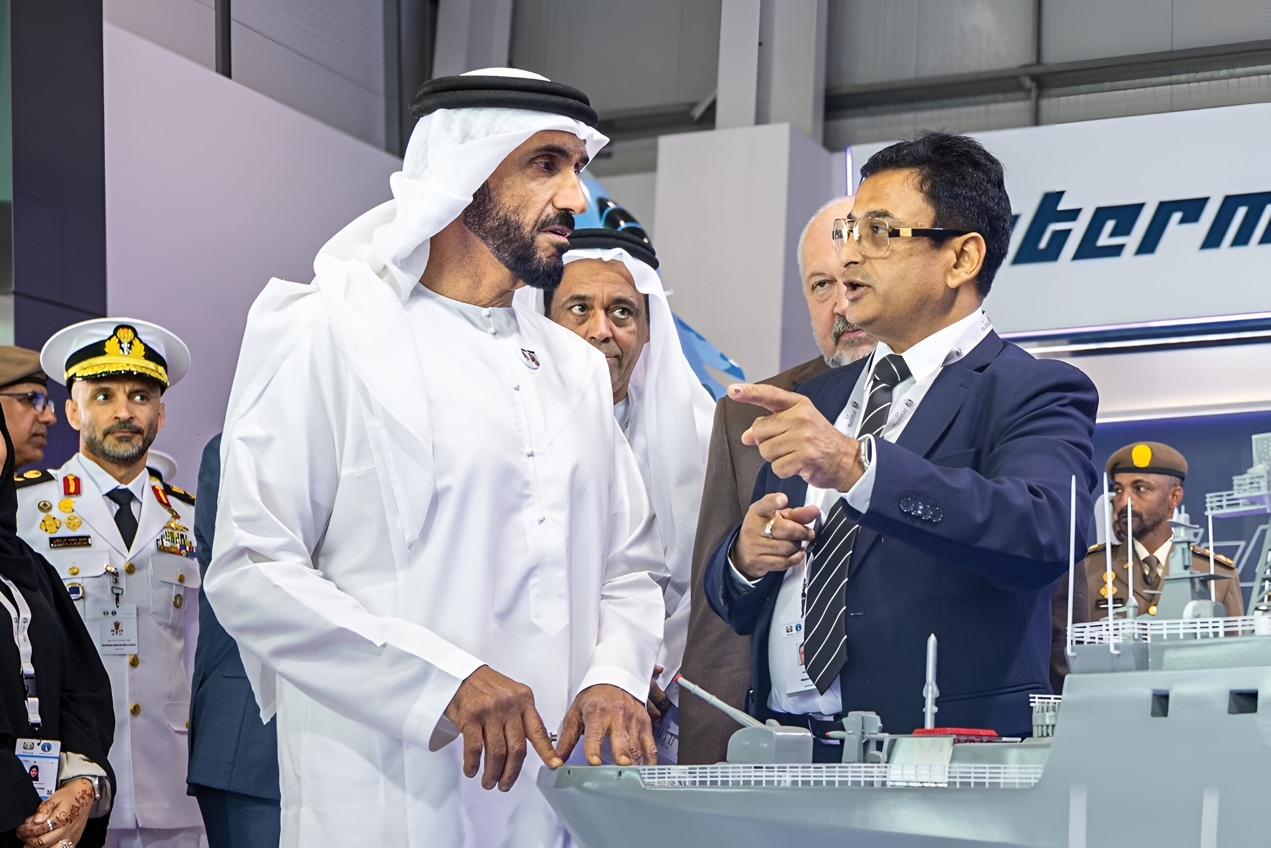 Hamdan bin Mohammed Inaugurates Largest Edition of IDEX in Abu Dhabi