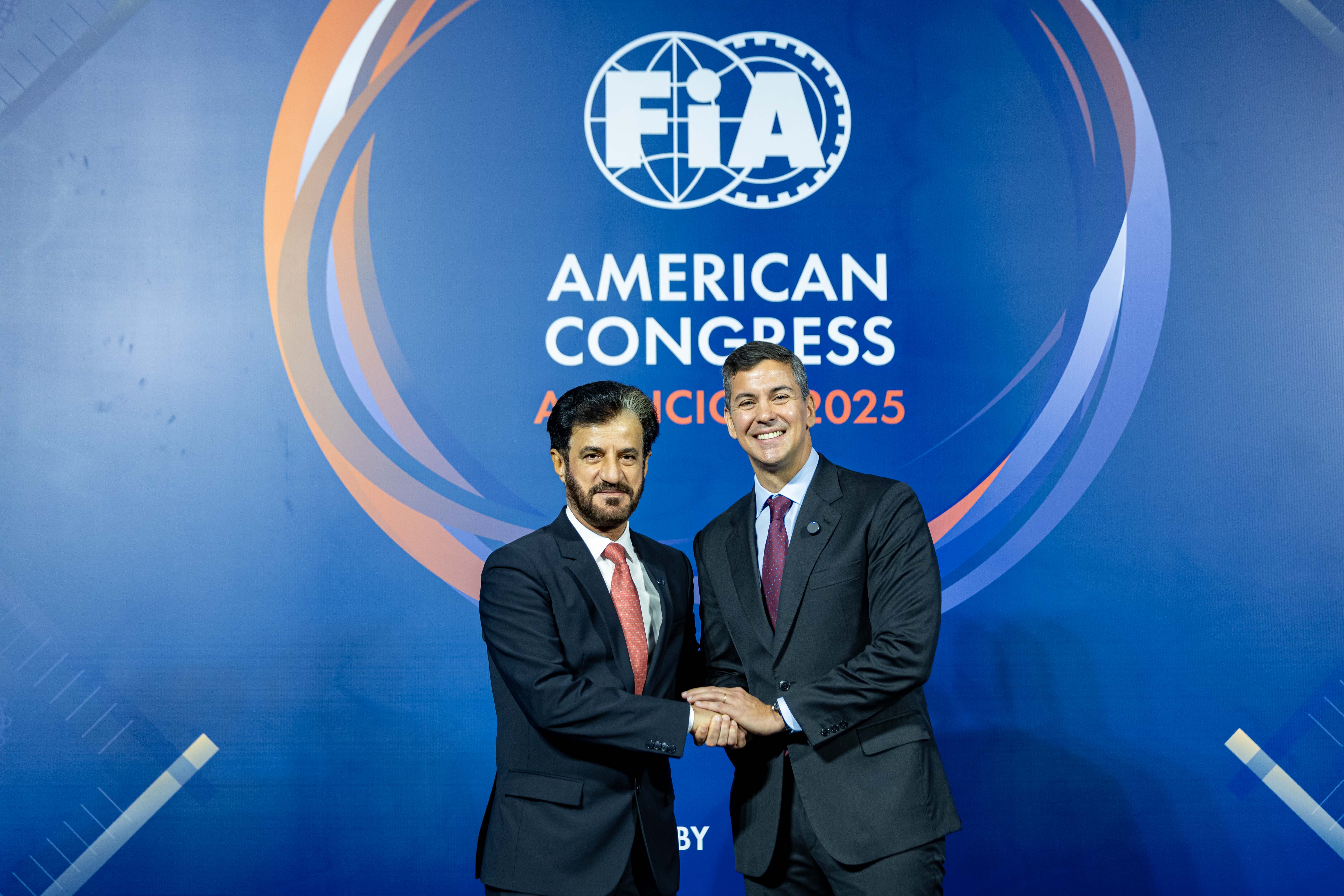 Paraguayan President and FIA President Ben Sulayem Open Congress Marking Milestone for South American Motorsport