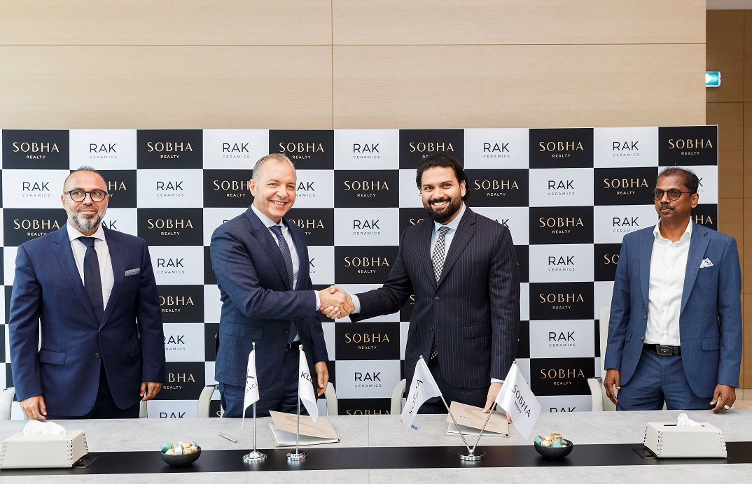 RAK Ceramics and Sobha Group Sign Exclusive Partnership for Surface Solutions