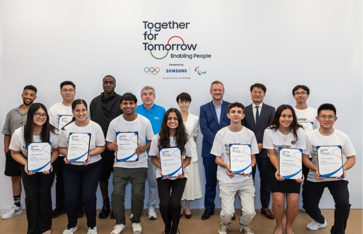 Samsung and IOC Launch ‘Together for Tomorrow, Enabling People’ Digital Community for Paris 2024 and Beyond