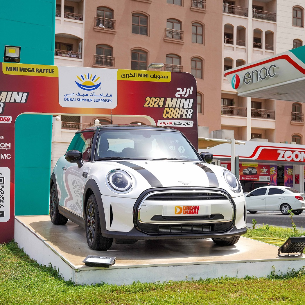 ENOC Awards Mini Cooper Cars to Eight Lucky Winners as Dubai Summer Surprises 2024 Concludes